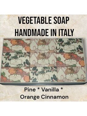 Alchimia soap bath & body size 9 bars x 3.50 ounces each vegetable soap fragrant